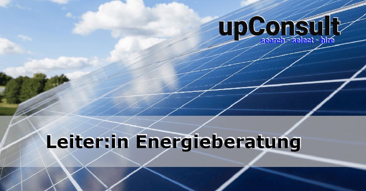 Du betrachtest gerade Leiter:in Energieberatung